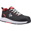 Dunlop T-Max Safety Shoes — Black/Red