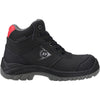 Dunlop First One Adv Titan Safety Shoes — Black/Red