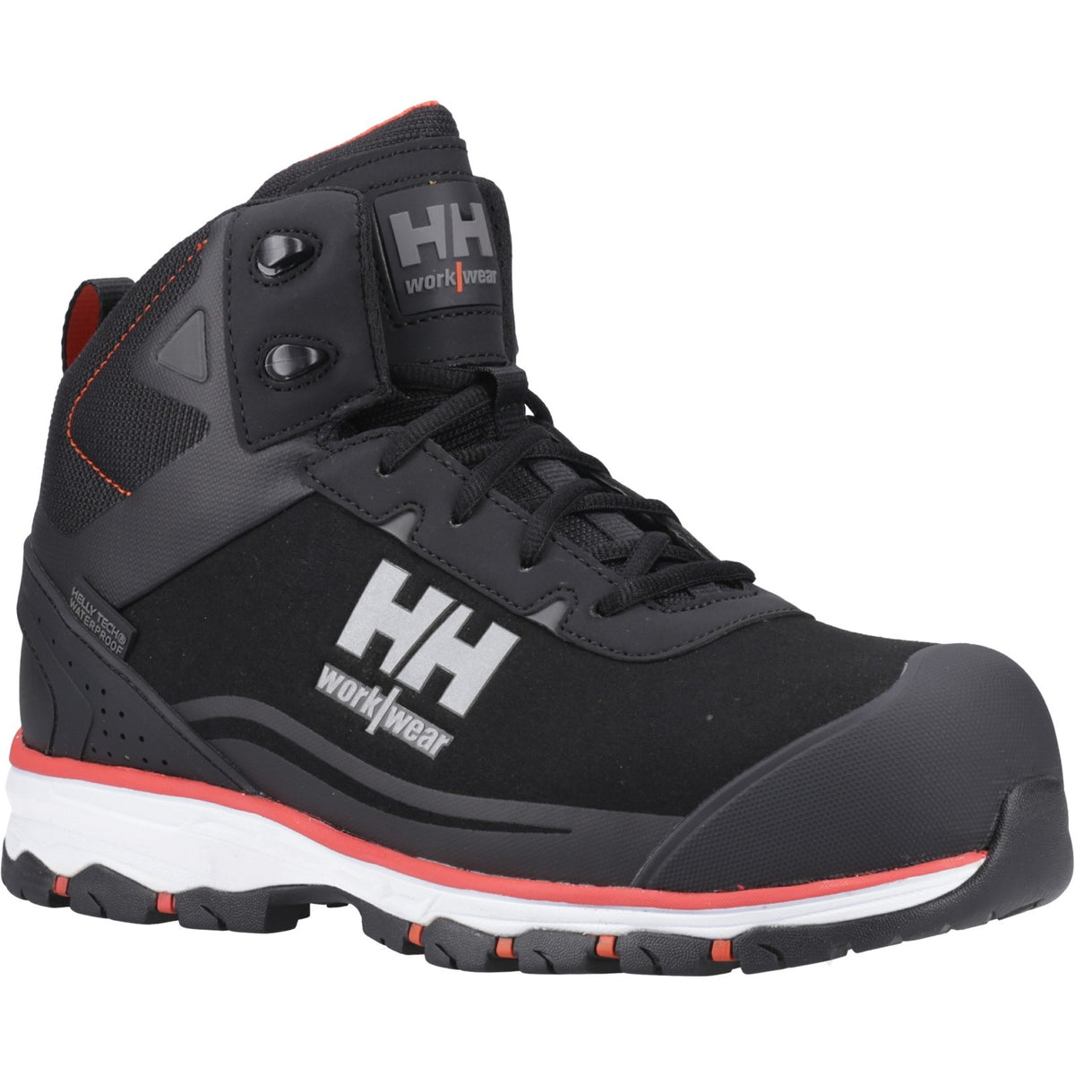 Helly Hansen Workwear Chelsea Evolution 2.0 Mid Boots — Black/Orange