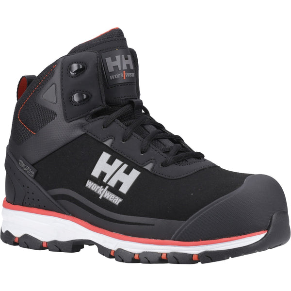 Helly Hansen Workwear Chelsea Evolution 2.0 Mid Boots — Black/Orange