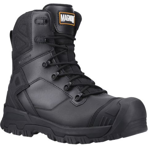 Magnum Highway 8" Waterproof Safety Footwear — Black