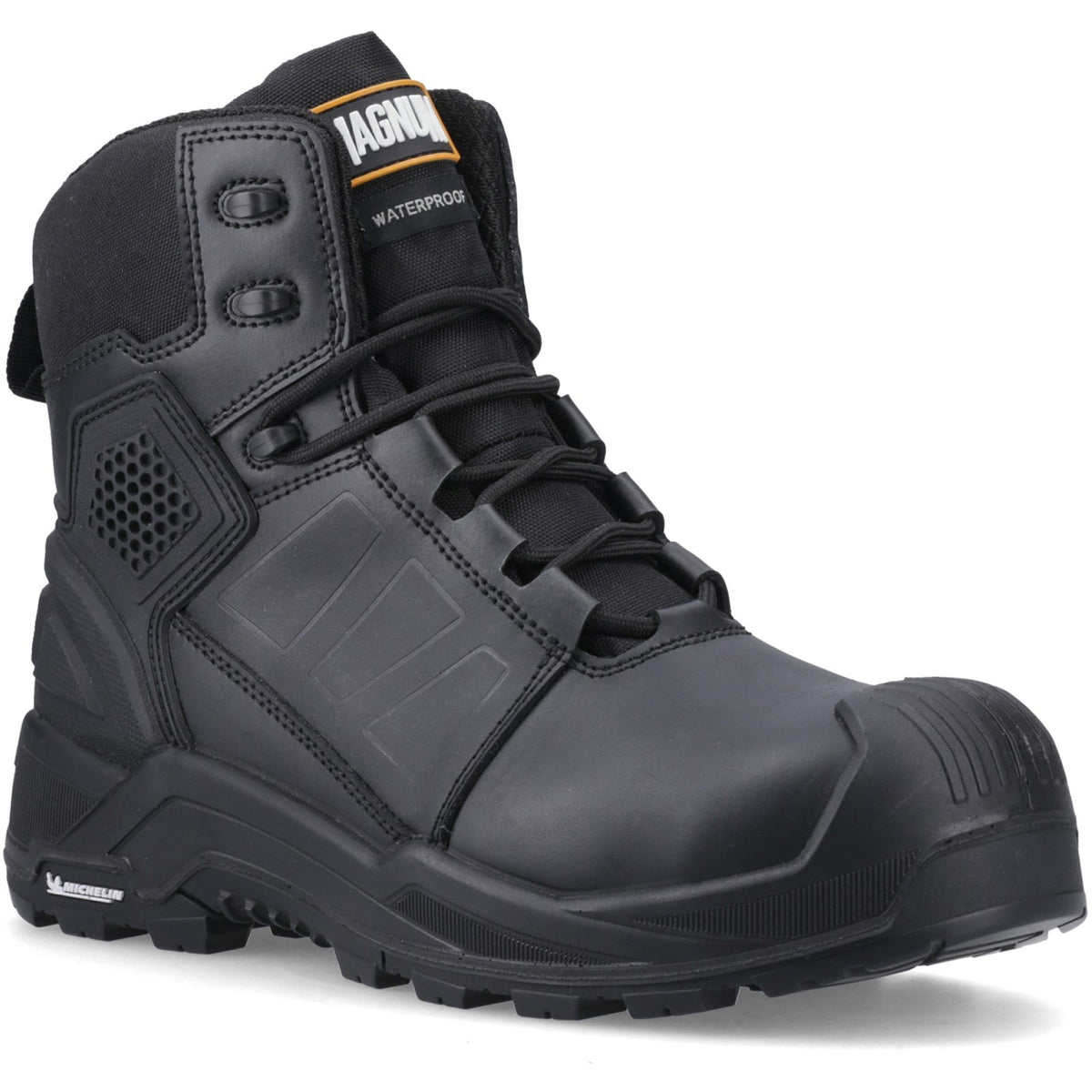 Magnum Storm Force 6" Waterproof Safety Footwear — Black