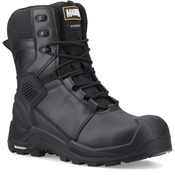 Magnum Storm Force 8" Waterproof Safety Footwear — Black