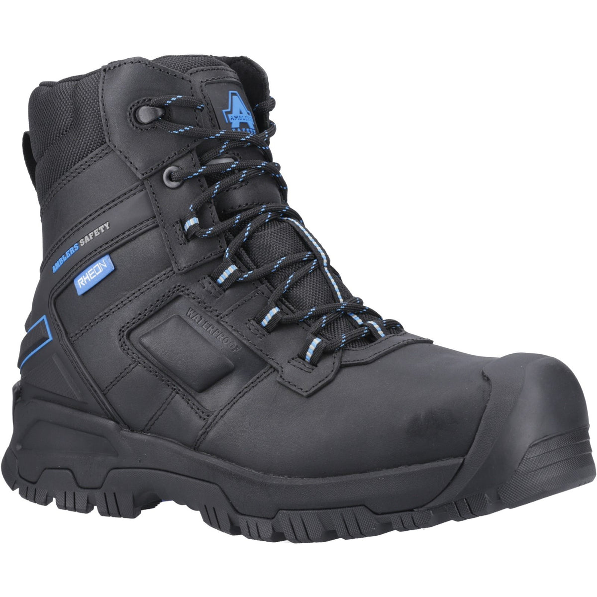 Amblers Safety AS361C SALUS 8" RHEON MET BOOT — BLACK
