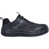 Skechers Workwear Transporter Lite Safety Trainer — Black Textile/Synthetic