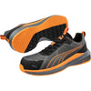 Puma Safety Slide Low — Grey/Orange