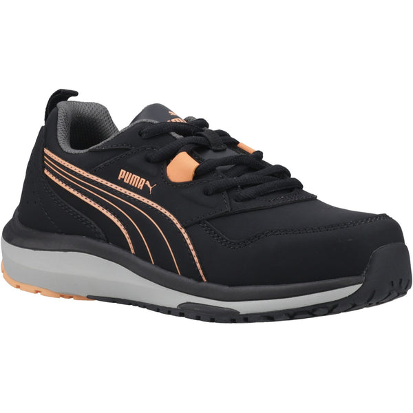 Puma Safety Stepper Womens Low — Black/Peach