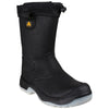 Amblers Safety FS209 Water Resistant Pull On Safety Rigger Boot — Black