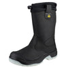 Amblers Safety FS209 Water Resistant Pull On Safety Rigger Boot — Black