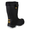 Amblers Safety FS209 Water Resistant Pull On Safety Rigger Boot — Black