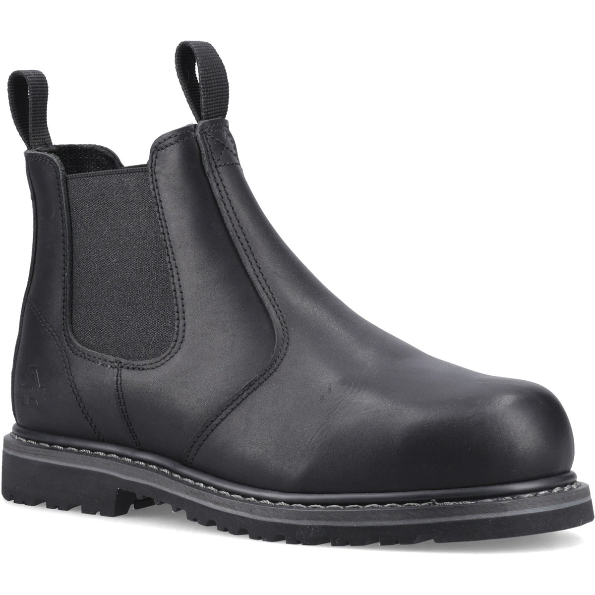 Amblers Safety FS5 Goodyear Welted Pull on Safety Dealer Boot — Black