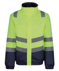 REGATTA TRA218 - Pro Hi-Vis Classic Bomber Jacket